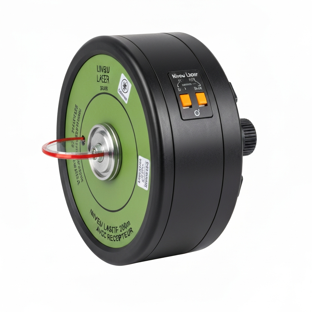 Niveau Laser Rotatif 200m Avec Recepteur