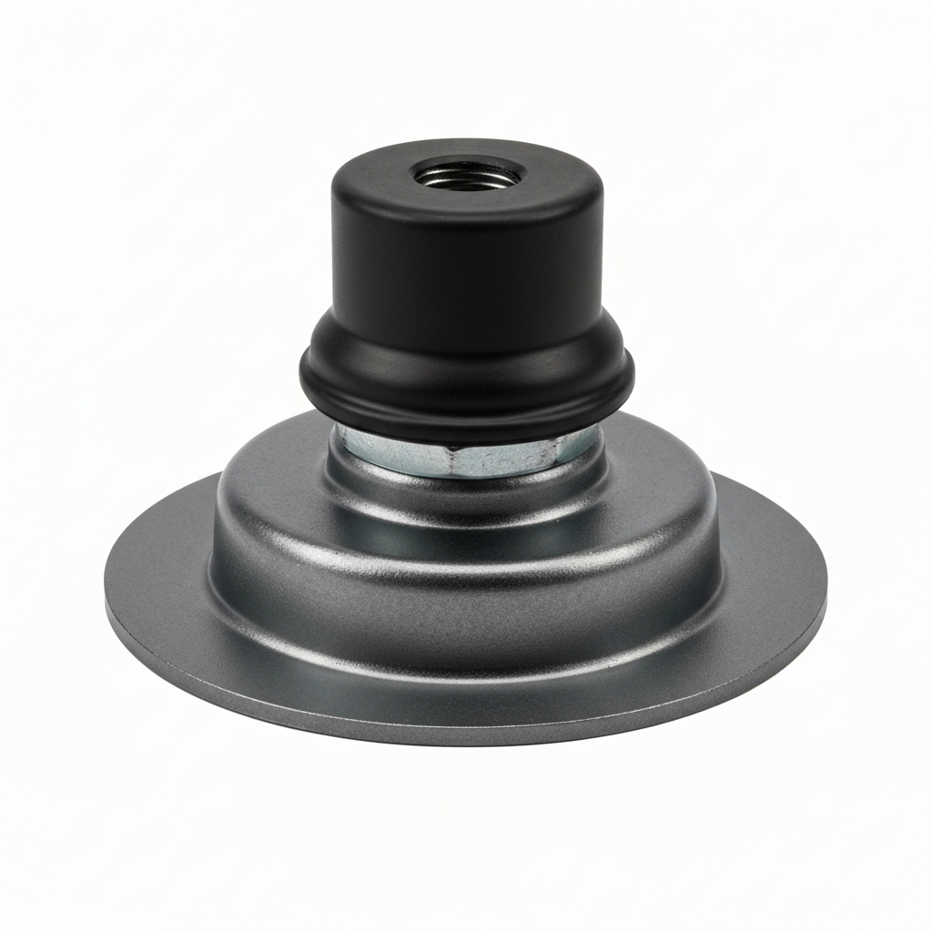 Pied meuble plastique reglable